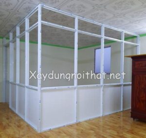 Vách Ngăn Nhôm Kính