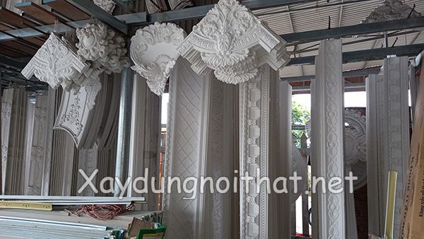 Báo Giá Trần Thạch Cao Tân Cổ Điển – Top 50 Mẫu Trần Đẹp, Sang trọng. Tran thach cao tan co dien 5