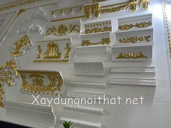 Báo Giá Trần Thạch Cao Tân Cổ Điển – Top 50 Mẫu Trần Đẹp, Sang trọng. Tran thach cao tan co dien 7
