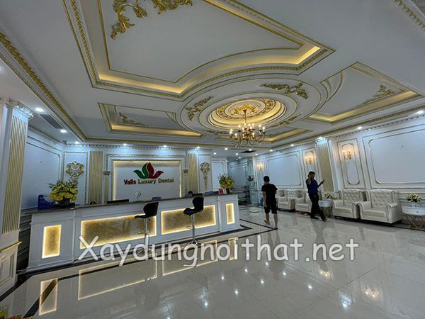 Báo Giá Trần Thạch Cao Tân Cổ Điển – Top 50 Mẫu Trần Đẹp, Sang trọng. Tran thach cao tan co dien 8