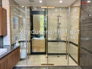 Mẫu phòng tắm kính cường lực đẹp
