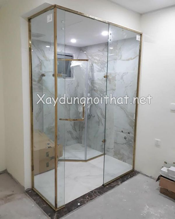 Top Mẫu Cabin Tắm Kính Đẹp – Giải Pháp Hiện Đại Cho Phòng Tắm phong tam kinh 8