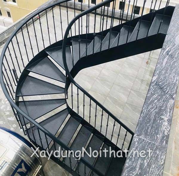 Khám Phá 50 Mẫu Cầu Thang Sắt Đẹp, Hiện Đại - Báo Giá Cực Hấp Dẫn cau thang sat dep 5