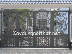 Mẫu cửa cổng sắt CNC đẹp nhất