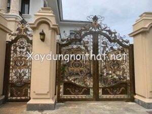 Mẫu Cửa Cổng Sắt Mỹ Thuật Đẹp