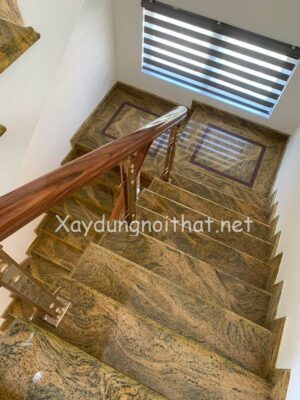 Mẫu đá ốp lát cầu thang đẹp mới nhất