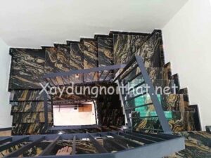 Mẫu đá ốp lát cầu thang đẹp mới nhất