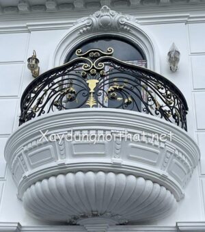 Mẫu lan can săt ban công đẹp