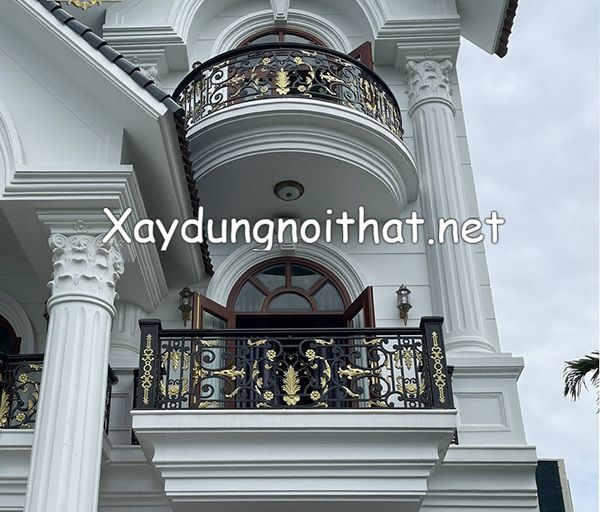 Mẫu lan can ban công sắt mỹ thuật đẹp