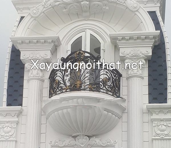 Mẫu lan can ban công sắt mỹ thuật đẹp
