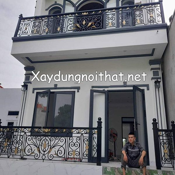 Mẫu lan can ban công sắt mỹ thuật đẹp