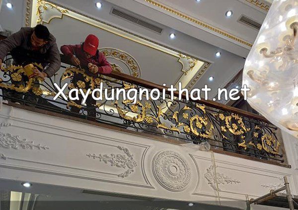 Mẫu lan can ban công sắt mỹ thuật đẹp
