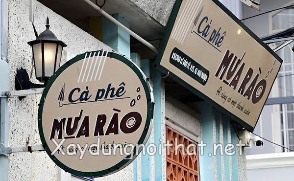 Báo Giá Và 50 Mẫu Bảng Hiệu Quảng Cáo Cafe Đẹp Không Thể Tin Nổi bang hieu cafe 2
