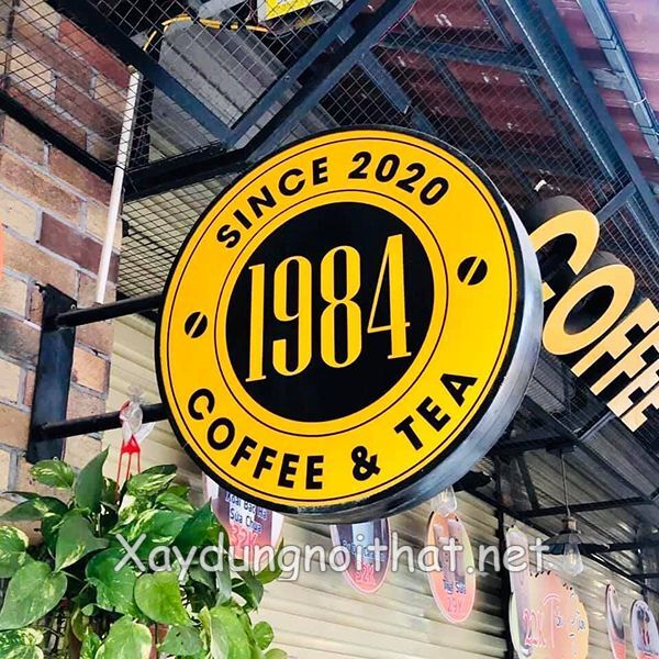 Báo Giá Và 50 Mẫu Bảng Hiệu Quảng Cáo Cafe Đẹp Không Thể Tin Nổi bang hieu cafe 23