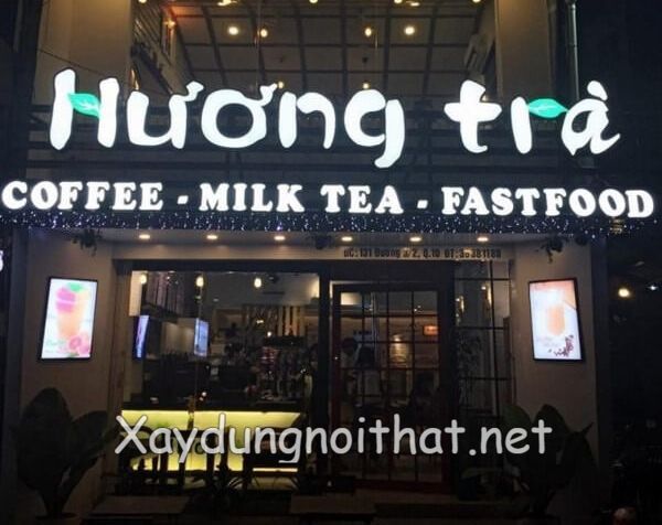 Báo Giá Và 50 Mẫu Bảng Hiệu Quảng Cáo Cafe Đẹp Không Thể Tin Nổi bang hieu cafe 25
