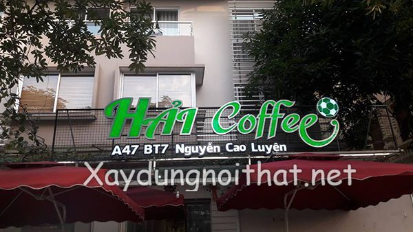Báo Giá Và 50 Mẫu Bảng Hiệu Quảng Cáo Cafe Đẹp Không Thể Tin Nổi bang hieu cafe 35