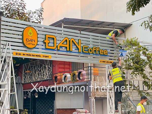Báo Giá Và 50 Mẫu Bảng Hiệu Quảng Cáo Cafe Đẹp Không Thể Tin Nổi bang hieu cafe 39