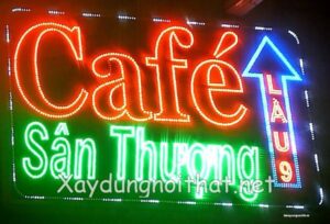 Mẫu bảng hiệu quảng cáo cafe đẹp