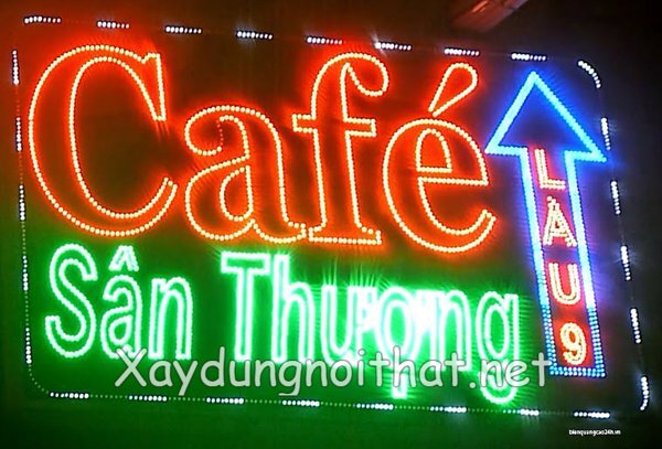 Báo Giá Và 50 Mẫu Bảng Hiệu Quảng Cáo Cafe Đẹp Không Thể Tin Nổi bang hieu cafe 4