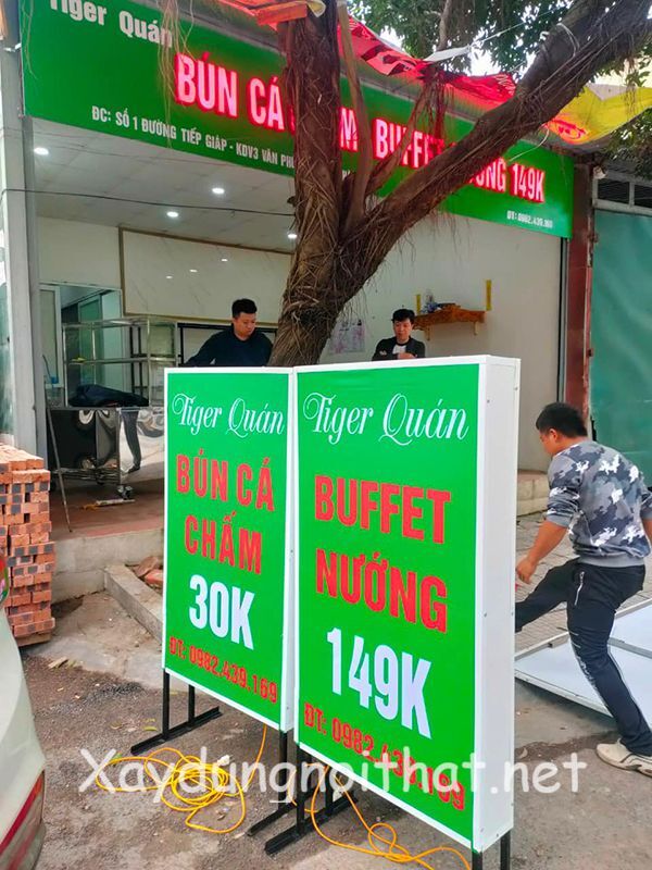 Top Bảng Hiệu Quảng Cáo Quán Ăn Nhà Hàng Đẹp Thu Hút Khách Hàng bang hieu quan an 1