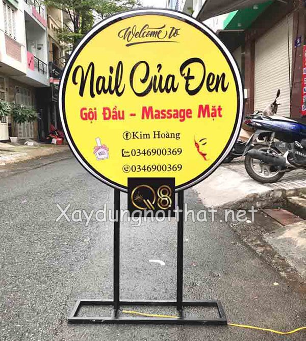 Top 50 Bảng Hiệu Nail Đẹp Thu Hút Khách Hàng Từ Cái Nhìn Đầu Tiên bang hieu quang cao nail 13