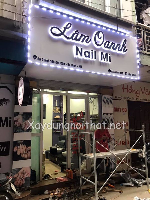 Top 50 Bảng Hiệu Nail Đẹp Thu Hút Khách Hàng Từ Cái Nhìn Đầu Tiên bang hieu quang cao nail 18