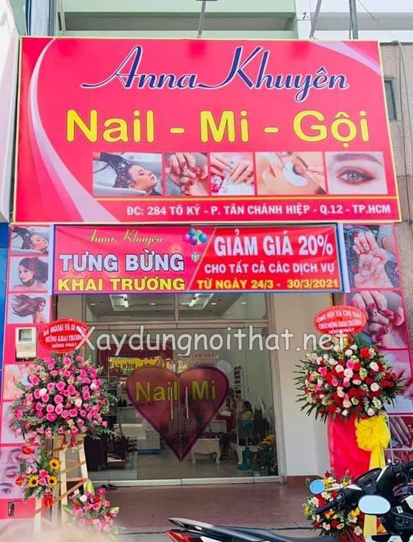 Top 50 Bảng Hiệu Nail Đẹp Thu Hút Khách Hàng Từ Cái Nhìn Đầu Tiên bang hieu quang cao nail 3