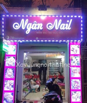 Mẫu bảng hiệu quảng cáo Nail