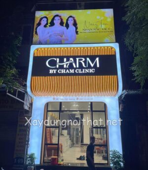 Mẫu bảng hiệu quảng cáo Spa đẹp