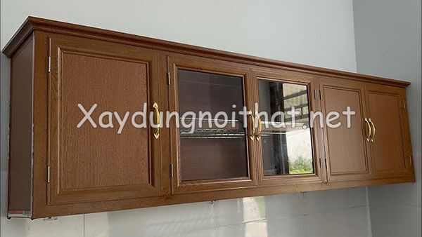 Top 50 Mẫu Tủ Bếp Treo Tường Nhôm Kính Đẹp – Xem Báo Giá Mới Nhất! tu bep treo tuong nhom kinh 10