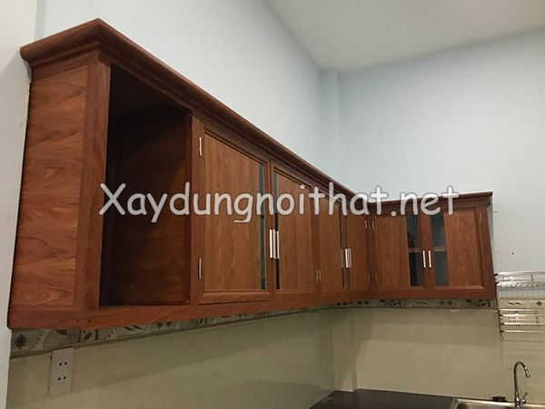 Top 50 Mẫu Tủ Bếp Treo Tường Nhôm Kính Đẹp – Xem Báo Giá Mới Nhất! tu bep treo tuong nhom kinh 14