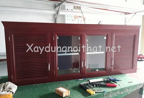 Top 50 Mẫu Tủ Bếp Treo Tường Nhôm Kính Đẹp – Xem Báo Giá Mới Nhất! tu bep treo tuong nhom kinh 19