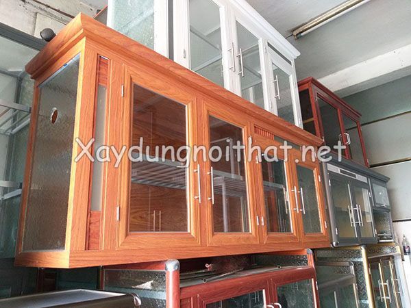 Top 50 Mẫu Tủ Bếp Treo Tường Nhôm Kính Đẹp – Xem Báo Giá Mới Nhất! tu bep treo tuong nhom kinh 21