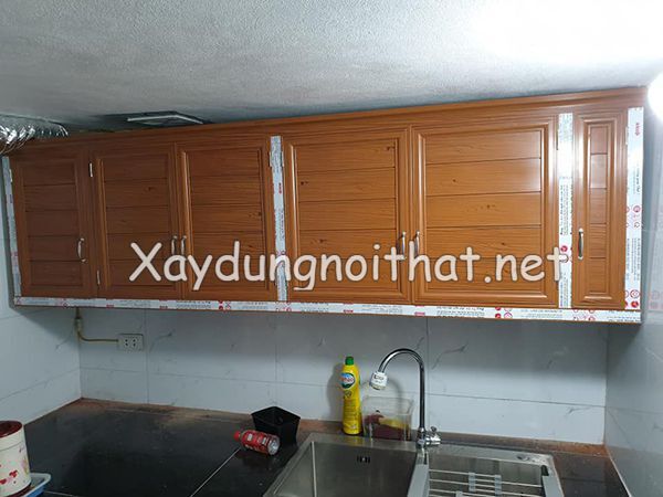 Top 50 Mẫu Tủ Bếp Treo Tường Nhôm Kính Đẹp – Xem Báo Giá Mới Nhất! tu bep treo tuong nhom kinh 36