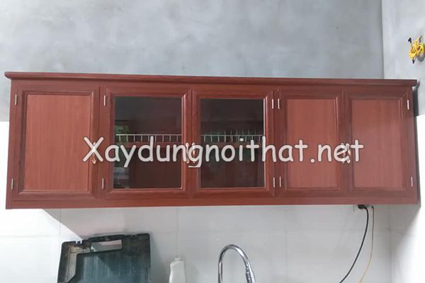 Top 50 Mẫu Tủ Bếp Treo Tường Nhôm Kính Đẹp – Xem Báo Giá Mới Nhất! tu bep treo tuong nhom kinh 37