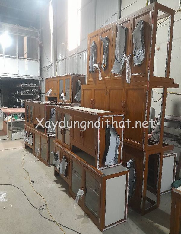 Top 50 Mẫu Tủ Bếp Treo Tường Nhôm Kính Đẹp – Xem Báo Giá Mới Nhất! tu bep treo tuong nhom kinh 44