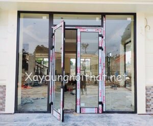 Mẫu cửa nhôm Xingfa 2 cánh đẹp