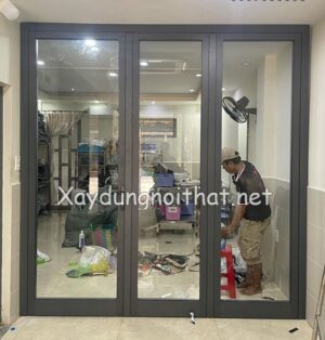 Mẫu cửa nhôm hệ 55 đẹp