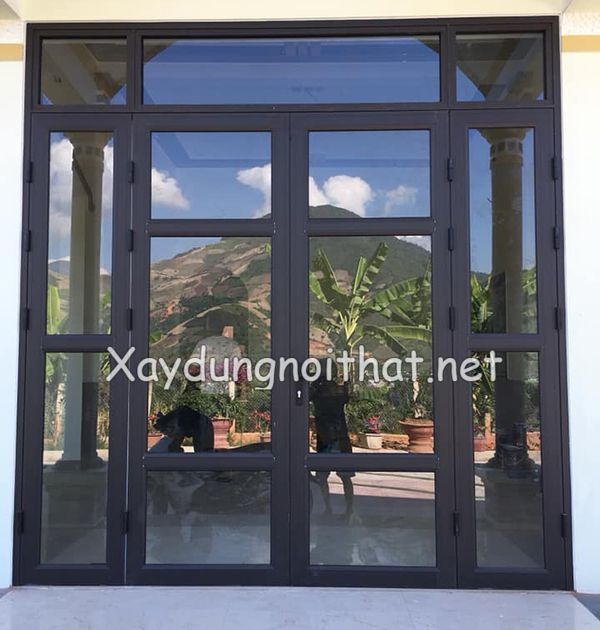 Xem Ngay Báo Giá Và 50 Mẫu Cửa Nhôm Hệ 55 Đẹp Không Thể Tin Nổi mau cua nhom he 55 8