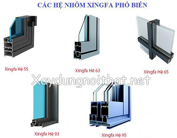 Nhôm Xingfa Quảng Đông Chính Hãng – Giá Bao Nhiêu 1m2? Xem Ngay! nhom xingfa quang dong 1