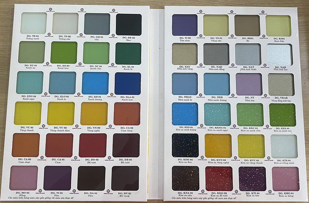 Kính Ốp Bếp Giá Bao Nhiêu? Xem Ngay Mẫu Đẹp Đang “Hot” Nhất Bang mau kinh bep