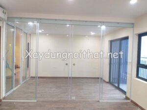 Cửa kính đẩy trượt ngang