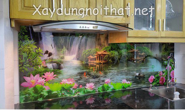 Kính Ốp Bếp Hoa Văn 3D - Bí Quyết Tạo Điểm Nhấn Không Gian Bếp kinh bep hoa van 3d 11