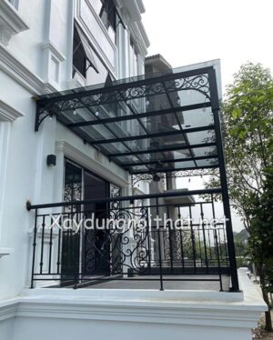 Mẫu mái kính cường lực đẹp