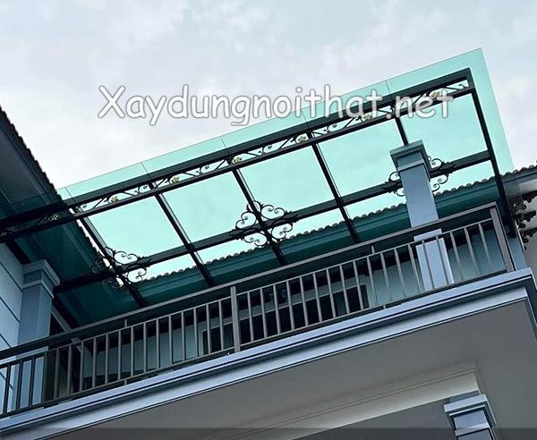 Mãu lan can sắt sân thượng đẹp