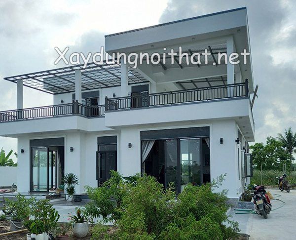 Mãu lan can sắt sân thượng đẹp