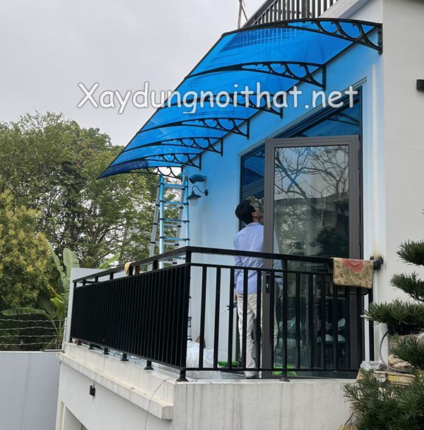 Mãu lan can sắt sân thượng đẹp