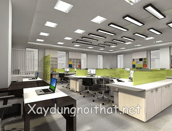 TOP Mẫu Trần Thạch Cao Văn Phòng Đẹp – Xem Ngay Báo Giá Mới Nhất! tran thach cao van phong 8