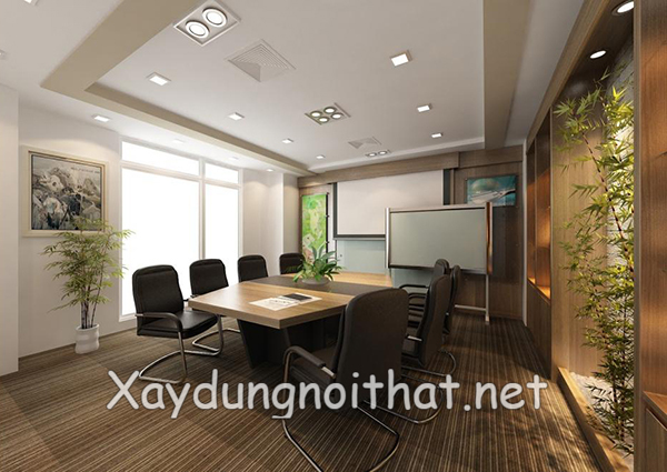 TOP Mẫu Trần Thạch Cao Văn Phòng Đẹp – Xem Ngay Báo Giá Mới Nhất! tran thach cao van phong 9