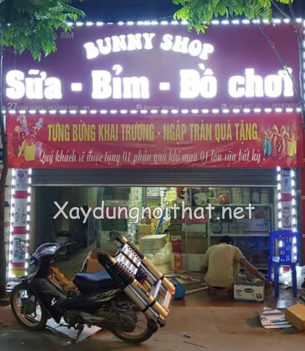 Xem 50 Mẫu Bảng Hiệu Tạp Hóa Đẹp, Thu Hút Khách Hàng Hiệu Quả ban hieu quang cao tap hoa 14